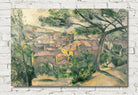 Paul Cézanne Print, Morning View of L’Estaque Against the Sunlight