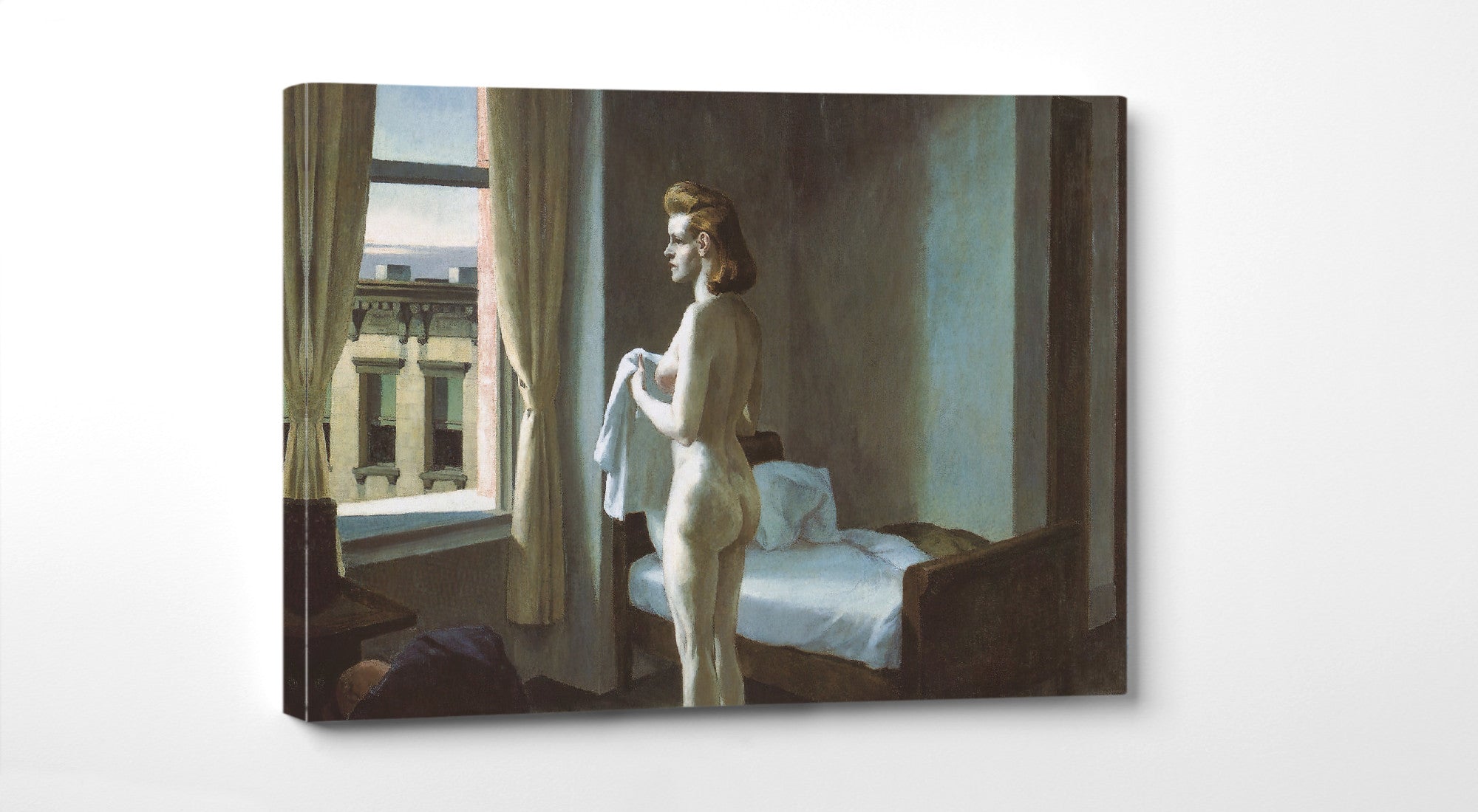 Edward Hopper Fine Art Print, Morning in a City