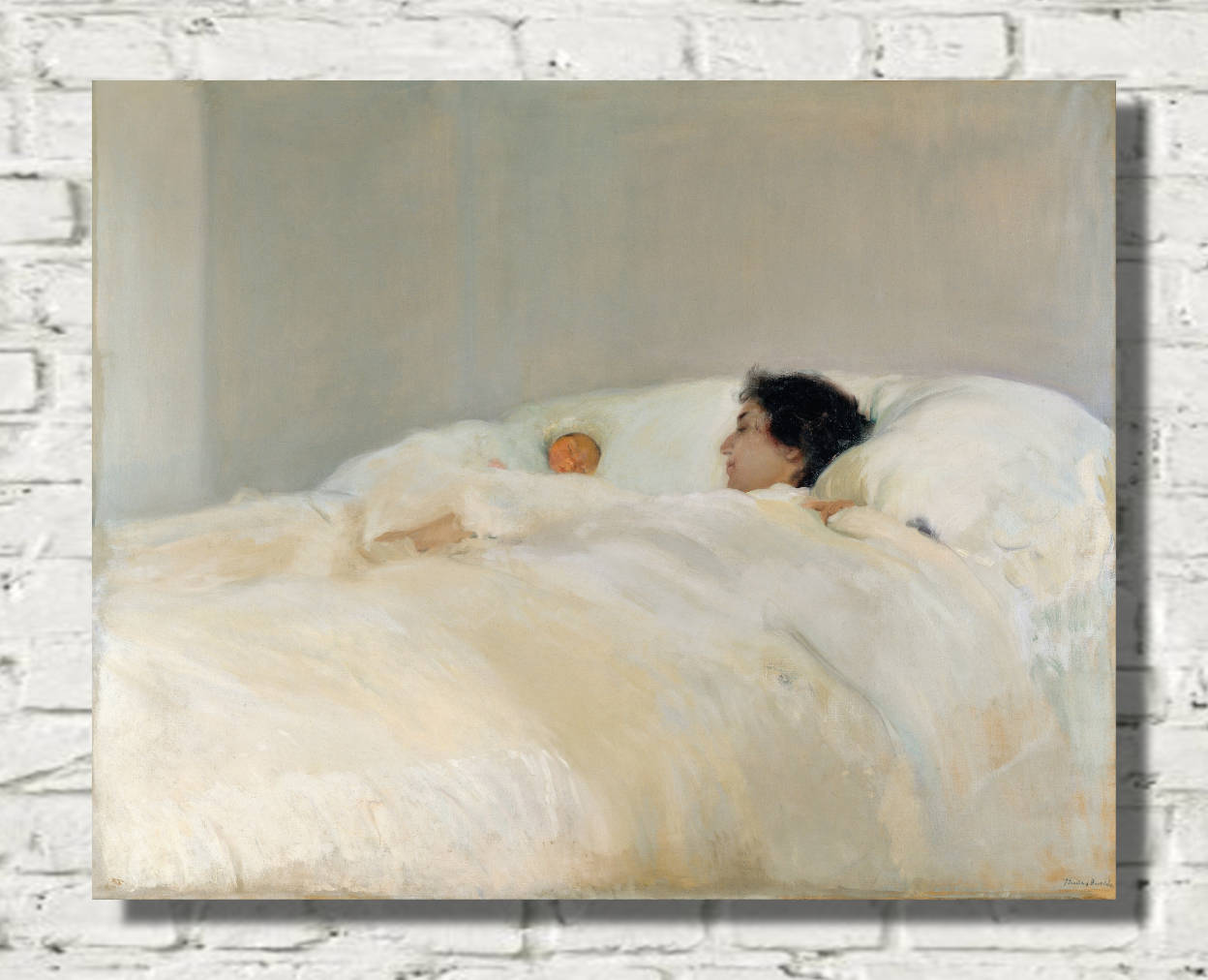 Joaquín Sorolla Print, Mother (1895)