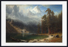 Albert Bierstadt Print : Mount Corcoran