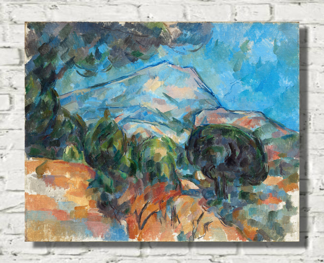 Paul Cézanne Print, Mount Sainte-Victoire (c. 1904)