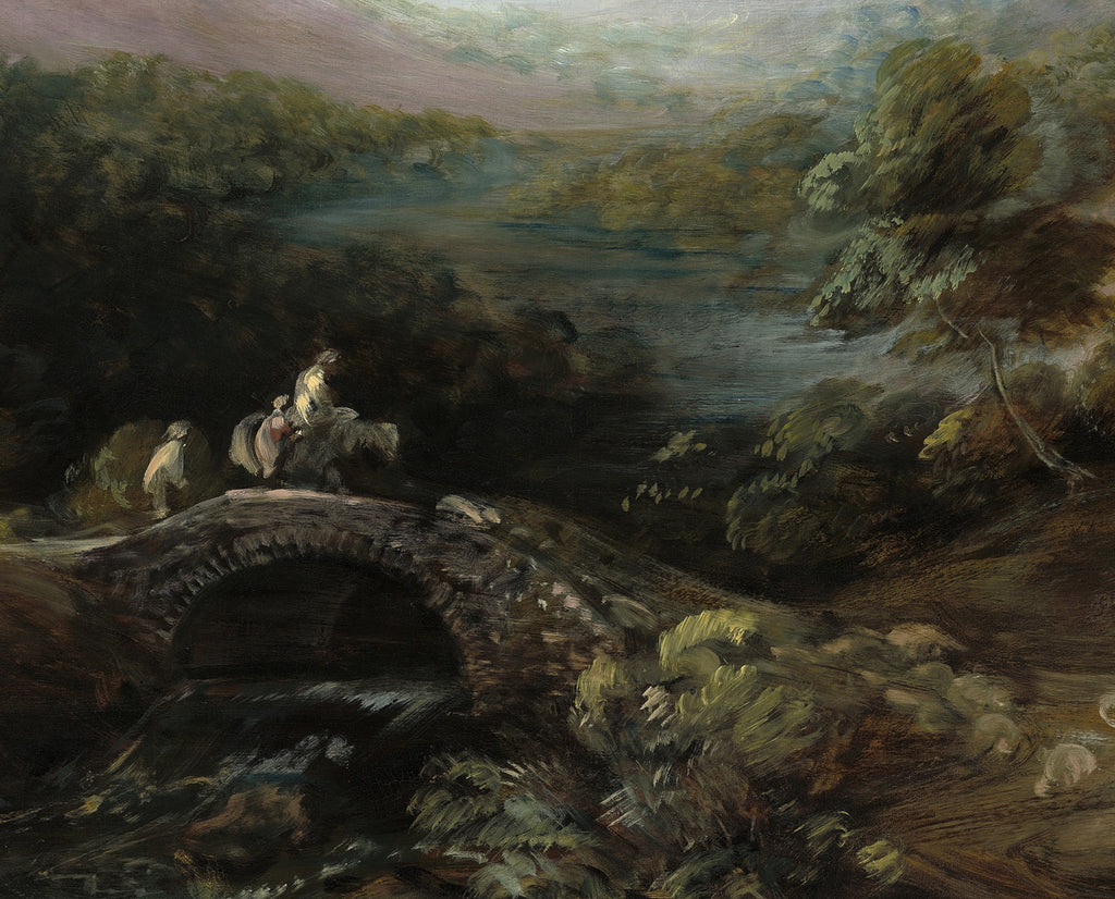 Thomas Gainsborough, Mountain Landscape with Bridge