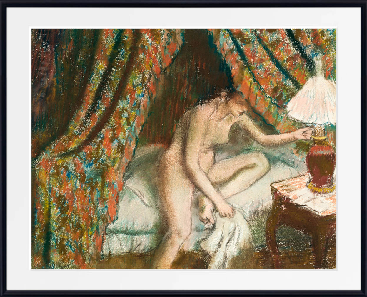 Edgar Degas, Fine Art Print : Naked Woman in Bed