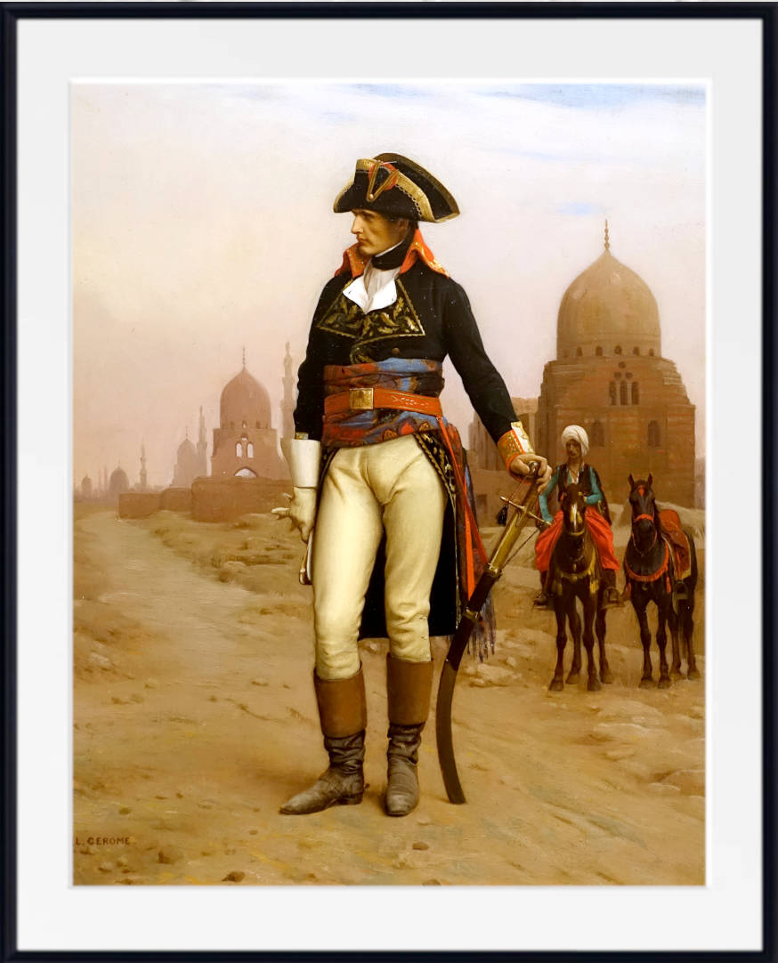 Jean-Léon Gérôme Fine Art Print : Napoleon in Egypt