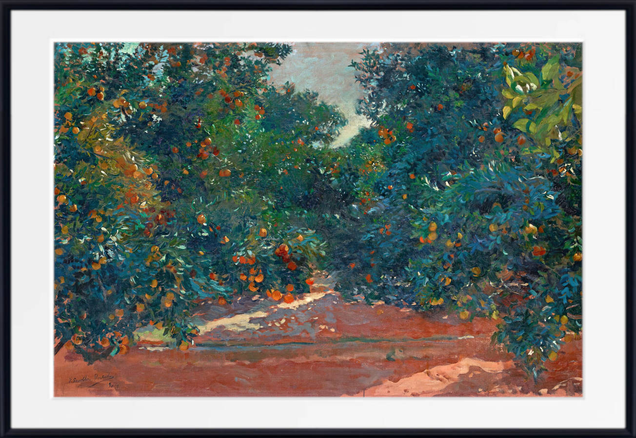 Joaquín Sorolla Print, Orange Trees In Alcira (1904)