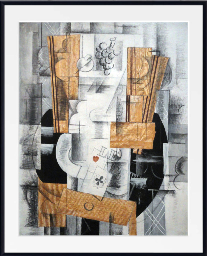 Nature morte (Fruit Dish, Ace of Clubs), Georges Braque