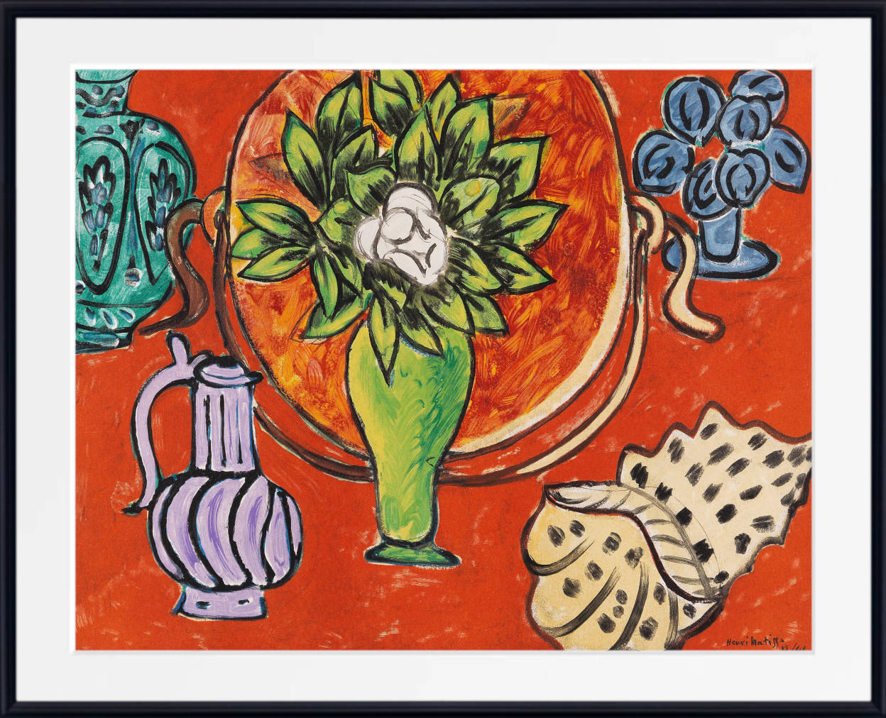 Henri Matisse Print, Still Life with Magnolia (1950) – GalleryThane