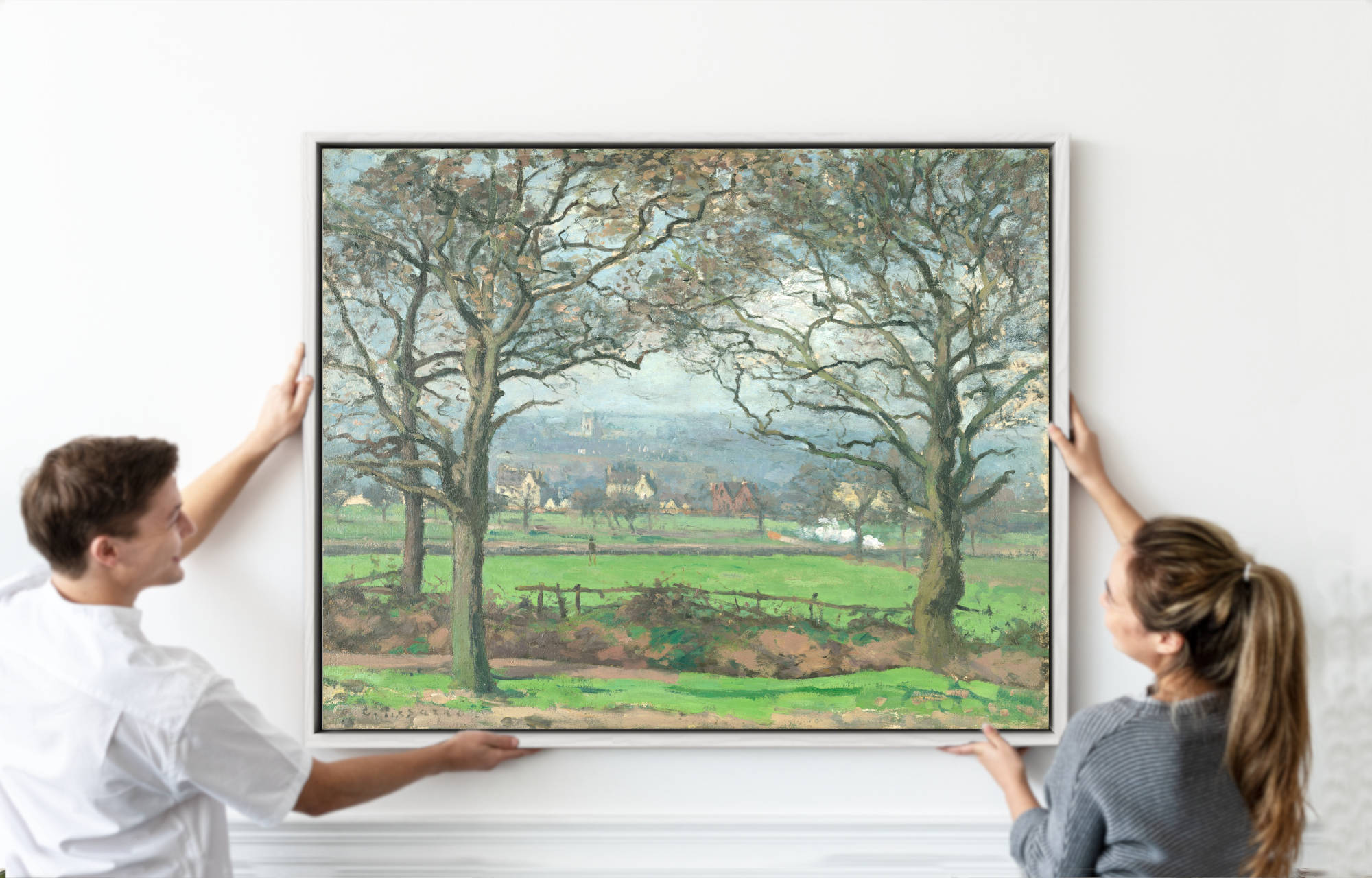 Camille Pissarro Print, Near Sydenham Hill (1871)