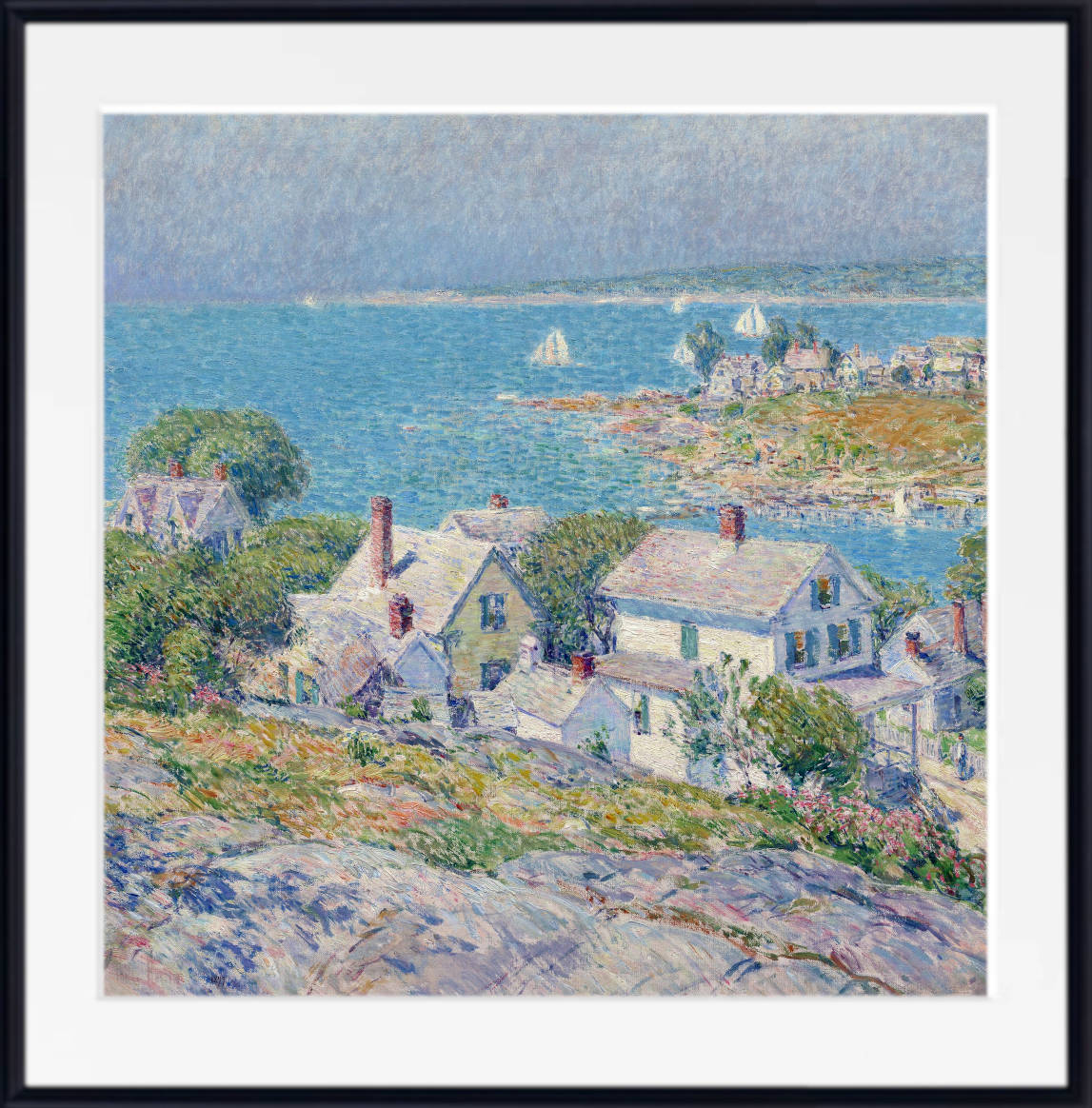 Frederick Childe Hassam Print : New England Headlands (1899)