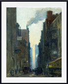 Ernest Lawson Print, New York Street Scene