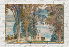 Frederick Childe Hassam Print : Newburgh, New York (1914)