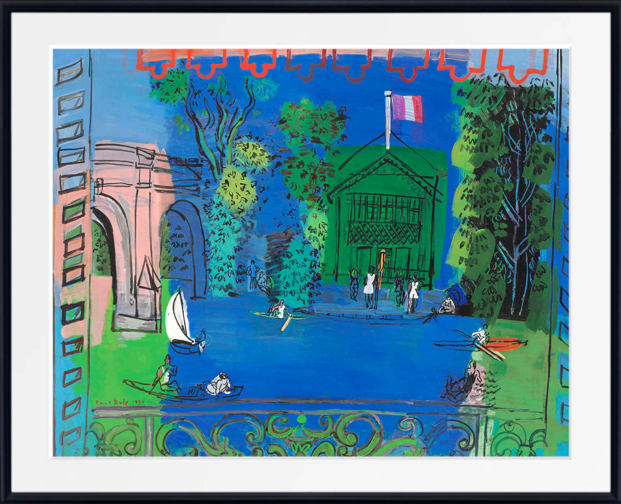 Nogent-sur-Marne (1934) by Raoul Dufy