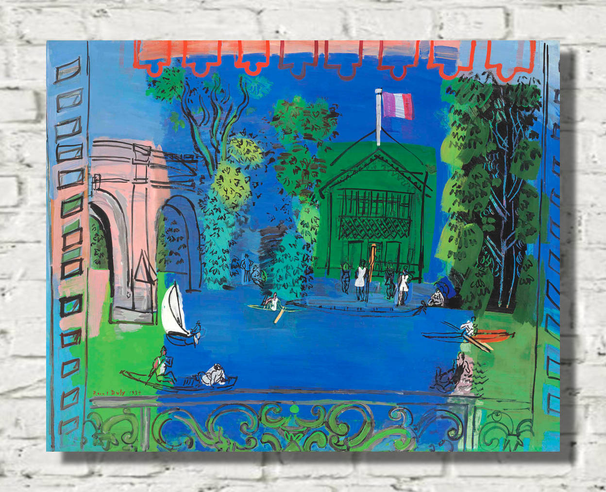 Nogent-sur-Marne (1934) by Raoul Dufy