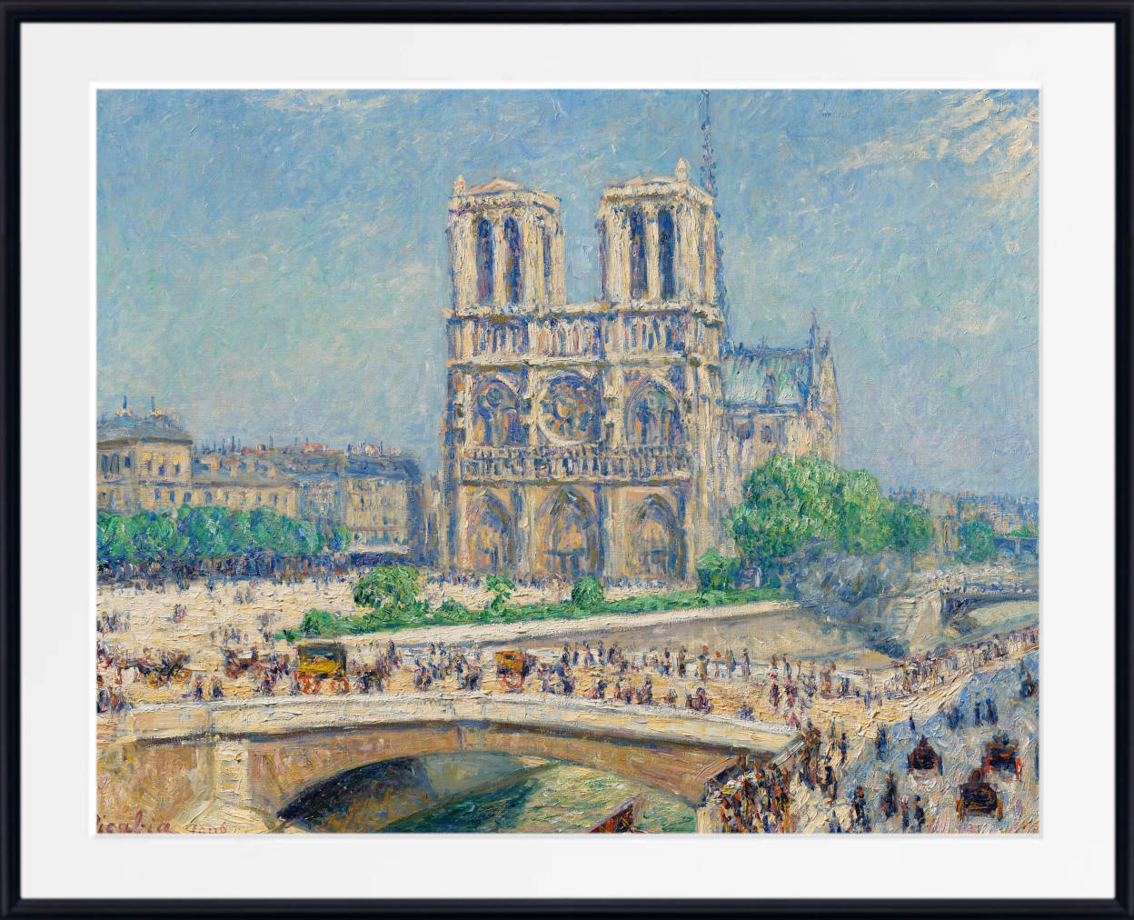 Francis Picabia Print, Notre-Dame, sun effect (1906)