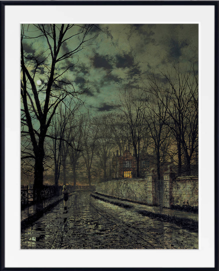 John Atkinson Grimshaw Print: November (1879)