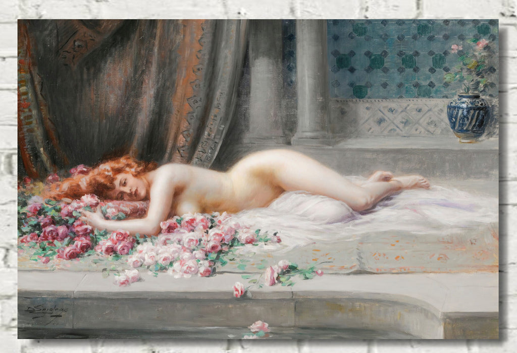 Nu Allongé (Nude on a bed), Delphin Enjolras