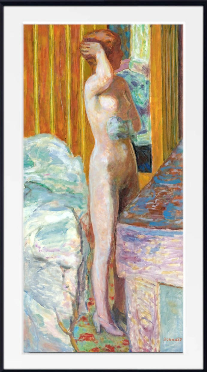 Pierre Bonnard Print, Standing Nude (1931)