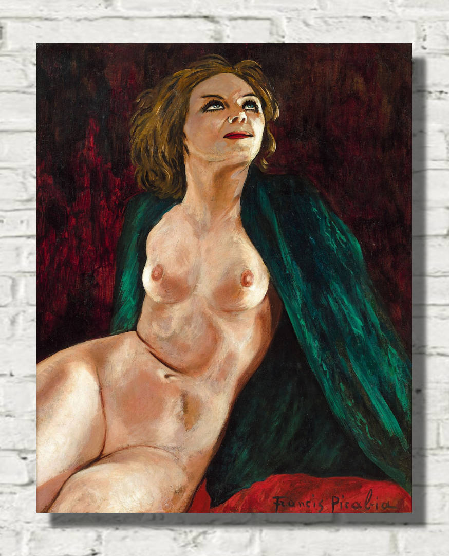 Francis Picabia Print, Nude Portrait