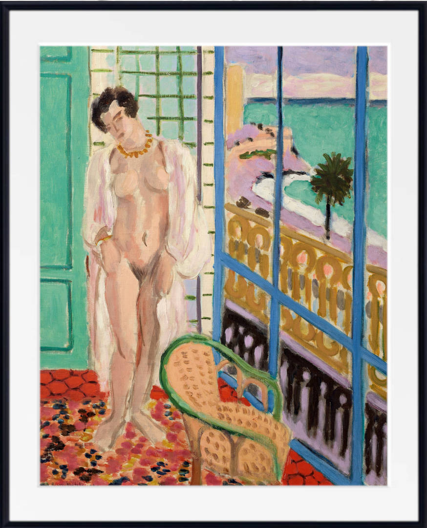 Henri Matisse Print, Nude at the Window (1929)