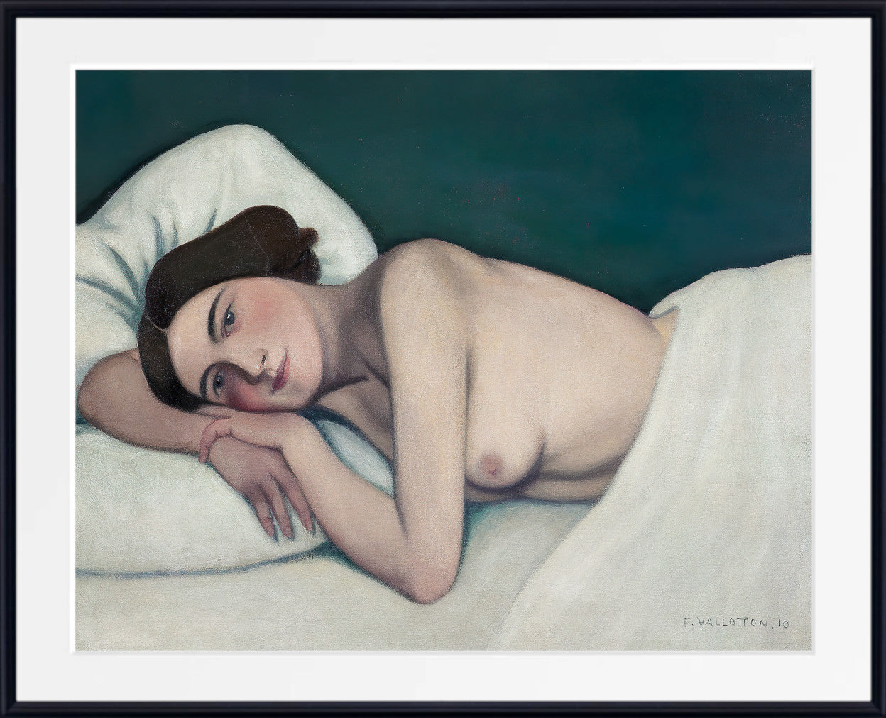 Nude in Bed, Félix Vallotton