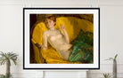 Nude Wearing Pearls, a Howard Chandler Christy Print 