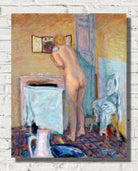 Pierre Bonnard Print, Nude before a Mirror (1915)