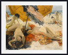 Nudes at the Beach, a Howard Chandler Christy Print