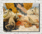 Nudes at the Beach, a Howard Chandler Christy Print