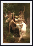 William-Adolphe Bouguereau, Fine Art Print : Nymphs and Satyr