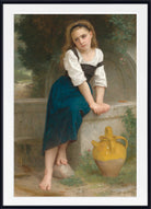 William-Adolphe Bouguereau, Fine Art Print : Orpheline at the Fountain