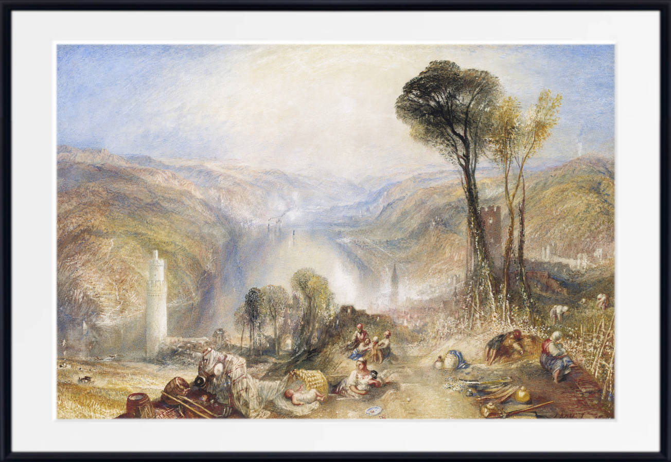 Joseph shops Mallord William Turner,Pools of Solomon,large wall art,framed wall art,canvas wall art,large canvas,M4475