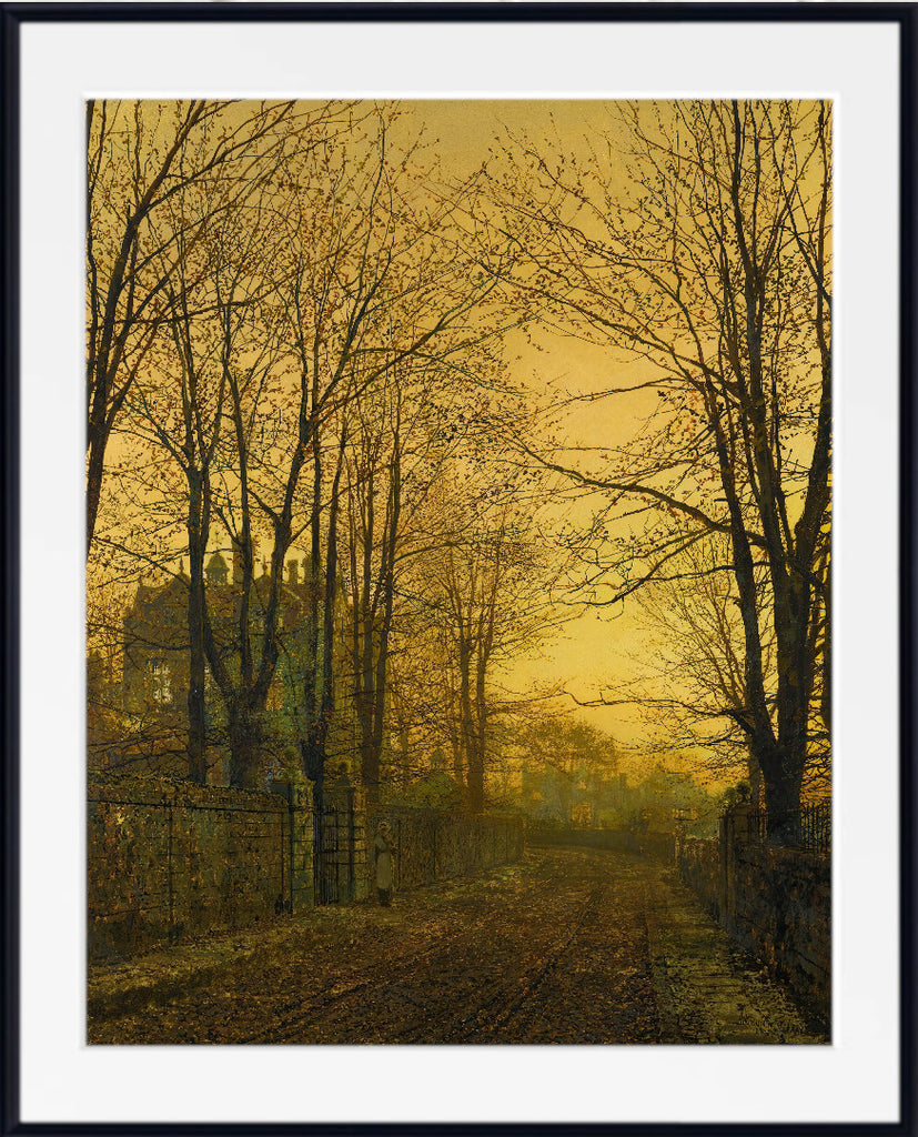 October After Glow (1885), John Atkinson Grimshaw