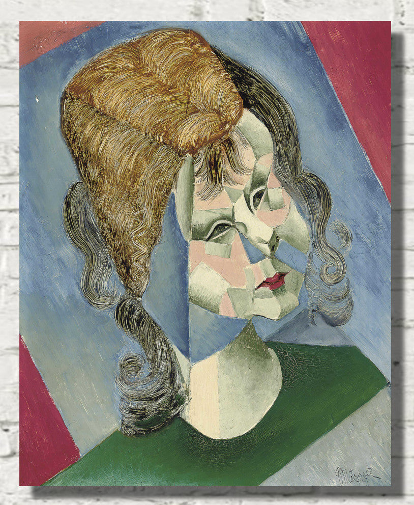 Odette, Fille de l'Artiste, Jean Metzinger Cubism