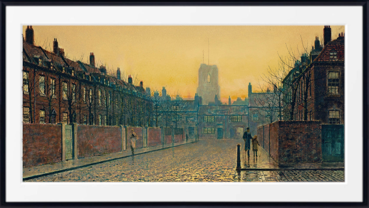 John Atkinson Grimshaw Fine Art Print: Old Chelsea (1893)