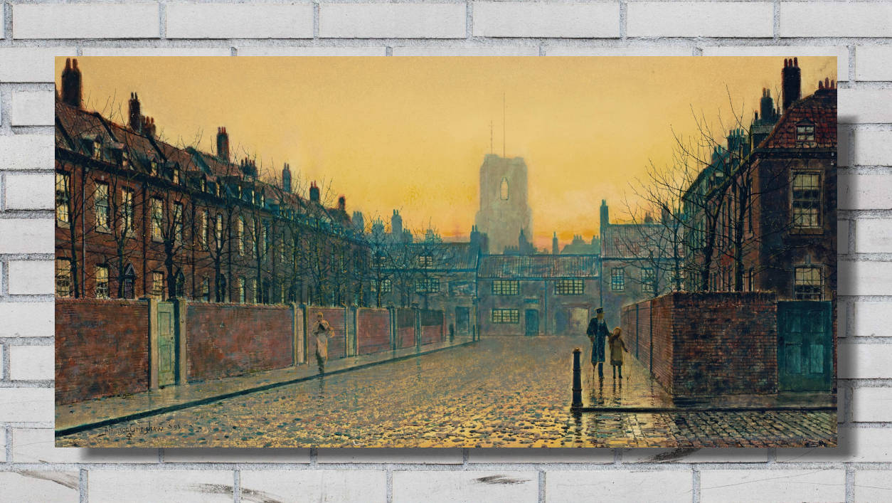 John Atkinson Grimshaw Fine Art Print: Old Chelsea (1893)