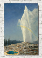 Albert Bierstadt Print : Old Faithful