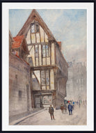 Cass Gilbert Print, Old House in Rouen (1932)