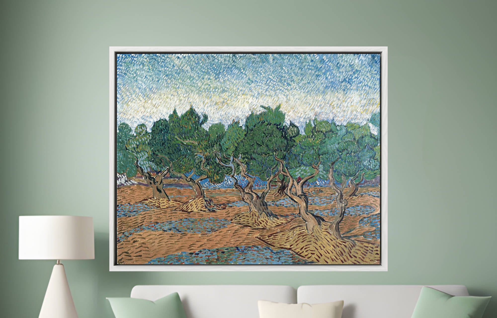 Vincent van Gogh Print, Olive Grove (November)