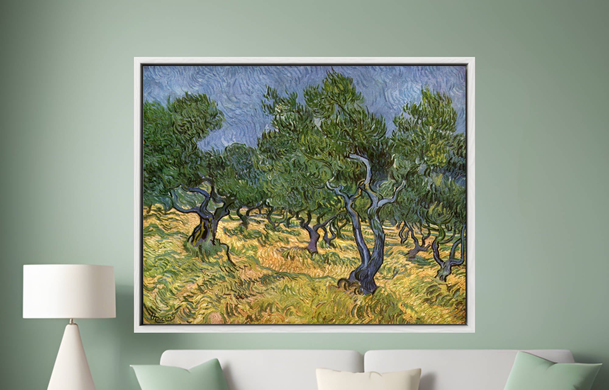 Vincent van Gogh Print, Olive Orchard