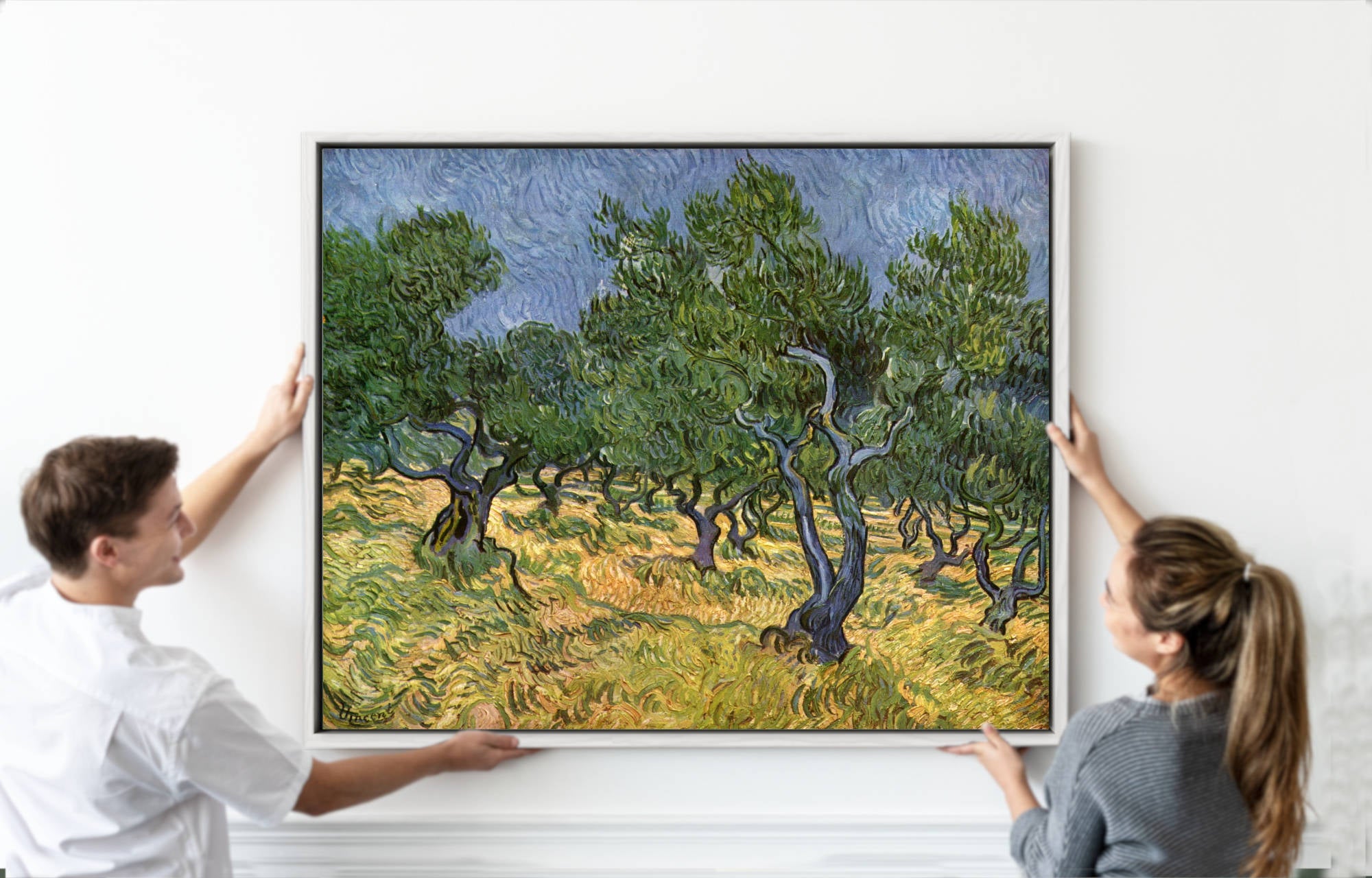 Vincent van Gogh Print, Olive Orchard