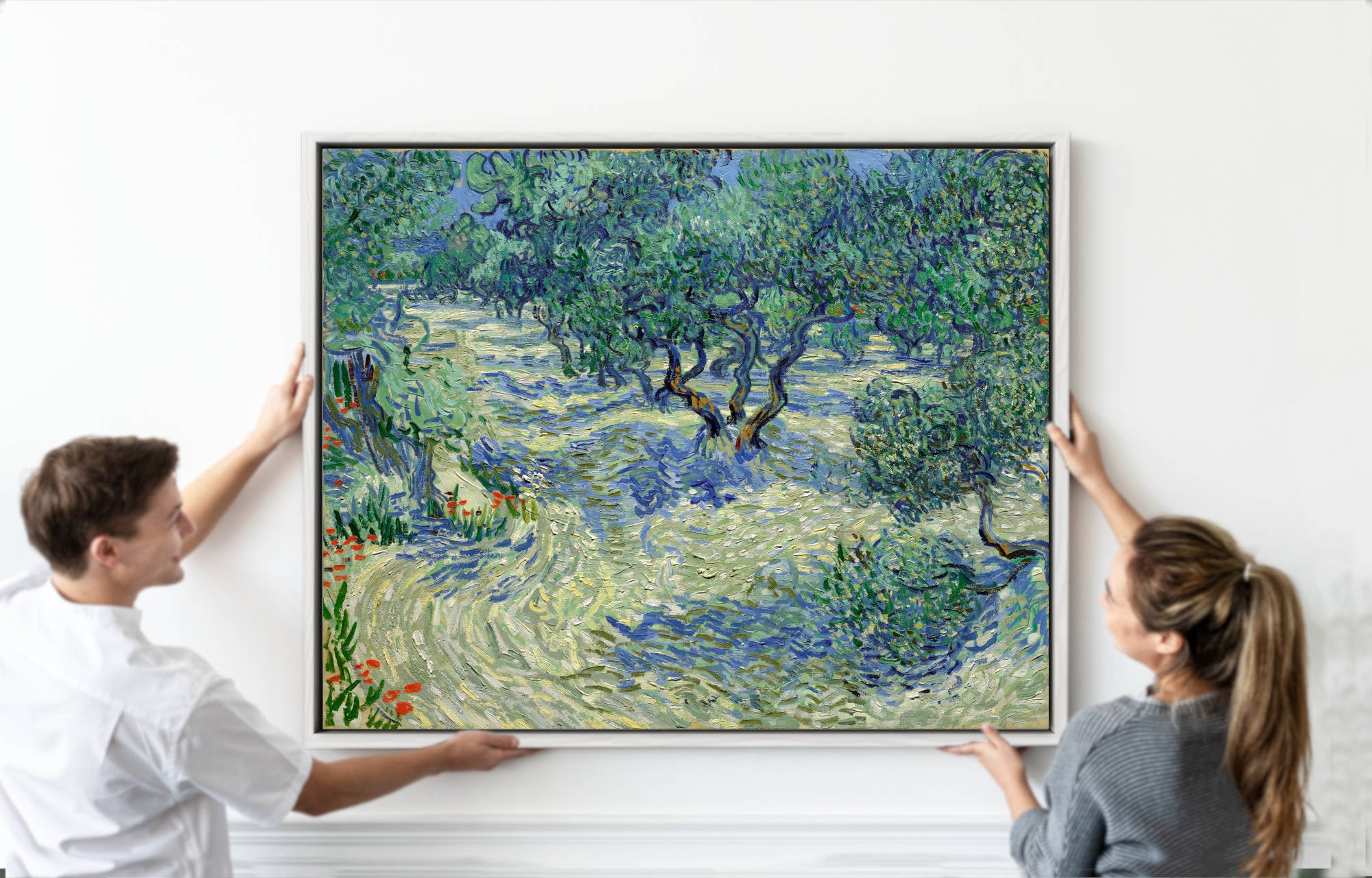 Vincent van Gogh Print, Olive Orchard (June)