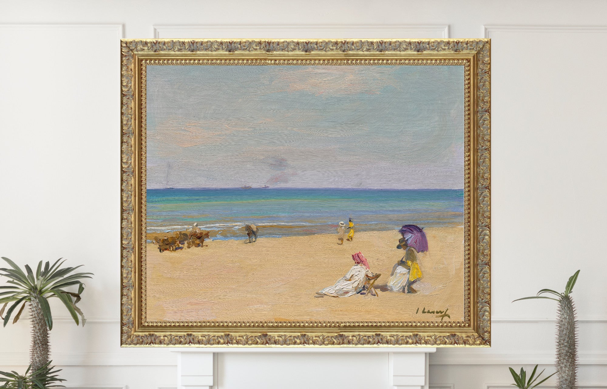 On The Sands (circa 1910), John Lavery