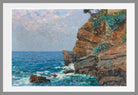On The Sestri Levante Coast, Alfred Zoff Framed Print