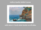 On The Sestri Levante Coast, Alfred Zoff Framed Print