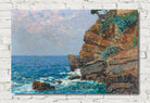 On The Sestri Levante Coast, Alfred Zoff Framed Print
