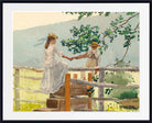 Winslow Homer Fine Art Print :  On The Stile