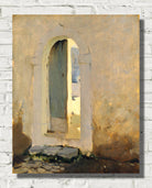 John Singer Sargent Print, Open Doorway, Morocco (c 1879)