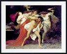 William-Adolphe Bouguereau, Fine Art Print : Orestes Pursued by the Furies