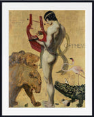 Franz Stuck Print, Orpheus and the animals (1891)