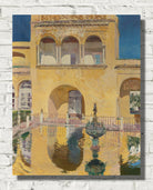 Joaquín Sorolla Print, Palace of Charles V, Alcazar of Seville (1908)